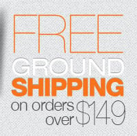 FREE Ground Shipping on orders over $149